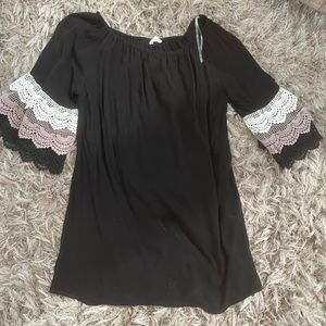 Altar’d State off the shoulder dress.